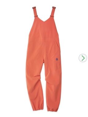 Stop Women’s Sidley Overall, size Medium. Hot Sauce orange. NWOT.